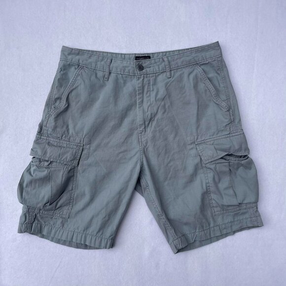 Levi's Gray 5-Pocket Men Cargo Shorts Size 34 Gorpcore Outdoor Camping Dadcore - Picture 1 of 9